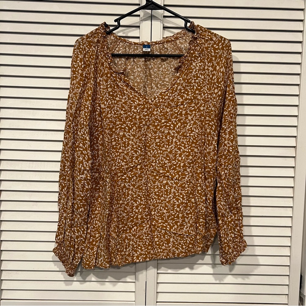 Old Navy Longsleeve Blouse